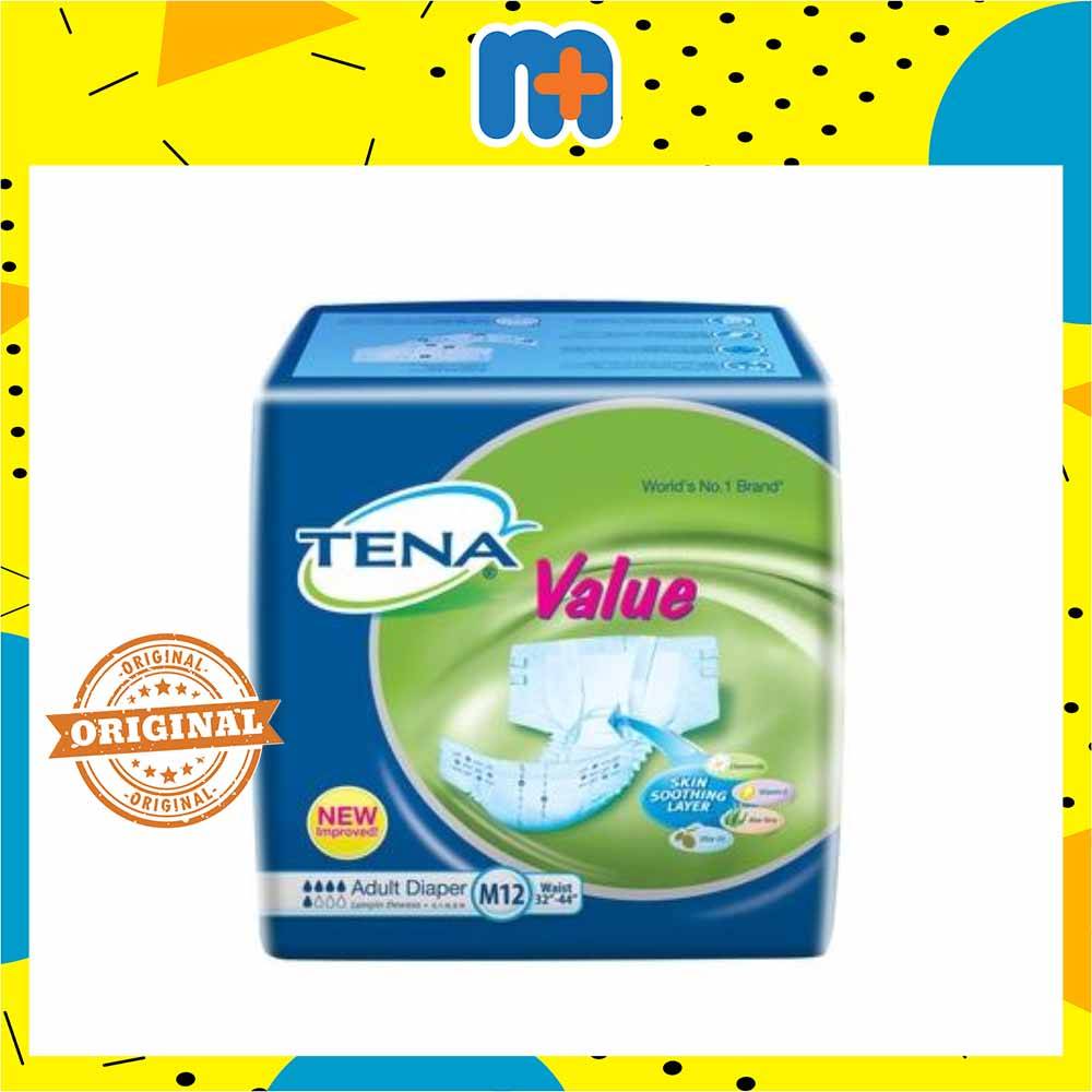 [MPLUS] Tena Value Adult Diaper M [32 To 44